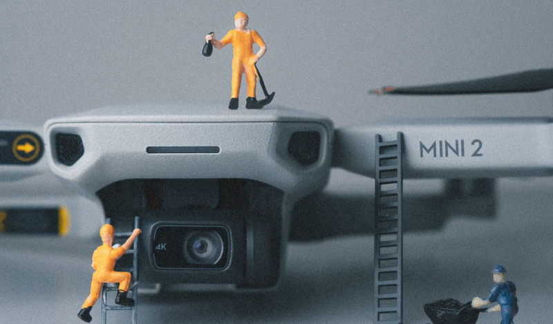 drones to search for people